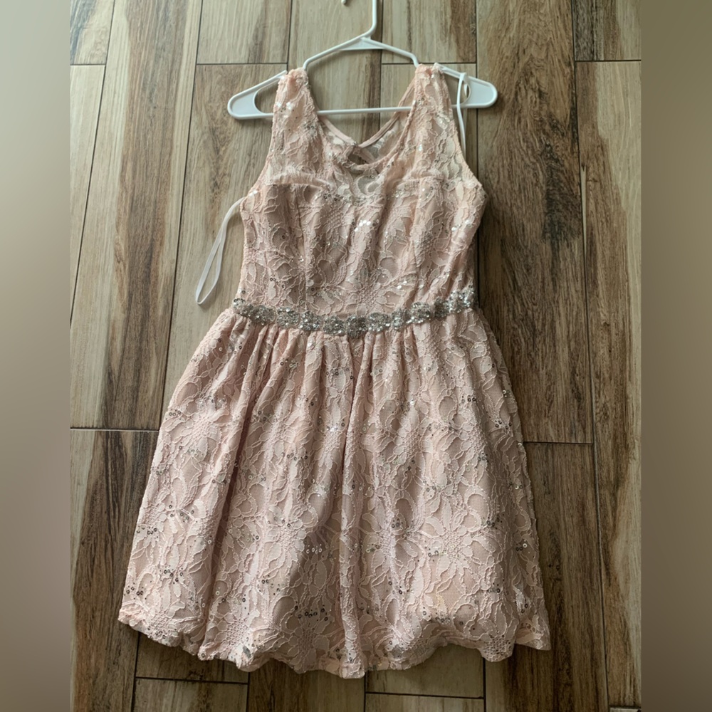 Pink dress